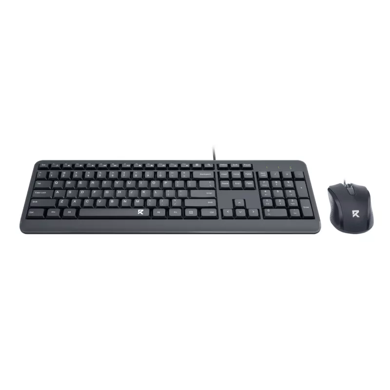 Redragon BS-7092 Kabelgebundenes Gaming-Tastatur- und Maus-Set, RGB-Hintergrundbeleuchtung, 3200 DPI, Schwarz