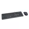 Redragon BS-7092 Kabelgebundenes Gaming-Tastatur- und Maus-Set, RGB-Hintergrundbeleuchtung, 3200 DPI, Schwarz