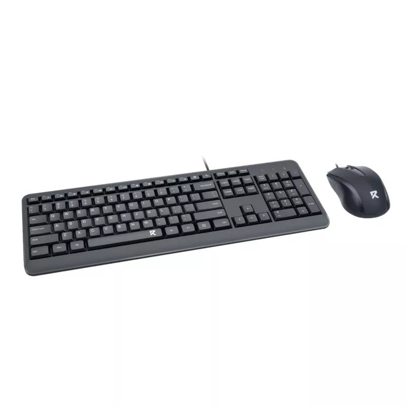Redragon BS-7092 Kabelgebundenes Gaming-Tastatur- und Maus-Set, RGB-Hintergrundbeleuchtung, 3200 DPI, Schwarz