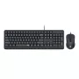 Redragon BS-7092 Kabelgebundenes Gaming-Tastatur- und Maus-Set, RGB-Hintergrundbeleuchtung, 3200 DPI, Schwarz