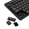 Redragon BS-7094 Kabelloses Tastatur- und Maus-Set - 2,4 GHz, Full-Size, Spritzwassergeschützt, Verstellbare DPI, Schwarz