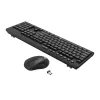 Redragon BS-7094 Kabelloses Tastatur- und Maus-Set - 2,4 GHz, Full-Size, Spritzwassergeschützt, Verstellbare DPI, Schwarz