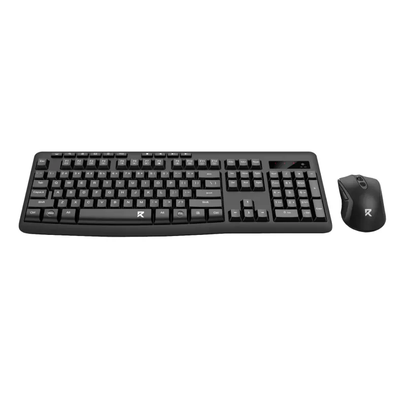 Redragon BS-7367-A Kabellose Tastatur-Maus-Kombination - Schwarz, Full-Size-Membran, 2,4 GHz, verstellbare DPI