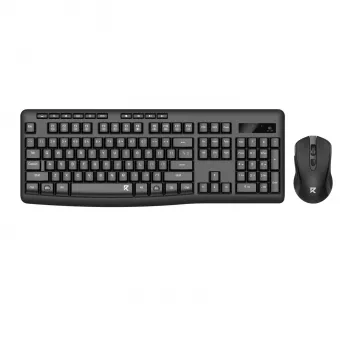 Redragon BS-7367-A Kabellose Tastatur-Maus-Kombination - Schwarz, Full-Size-Membran, 2,4 GHz, verstellbare DPI