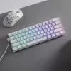 REDRAGON DRAGONBORN Kabelgebundene Mechanische Tastatur RGB 67-Tasten Design - Weiß