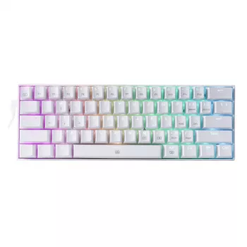REDRAGON DRAGONBORN Kabelgebundene Mechanische Tastatur RGB 67-Tasten Design - Weiß