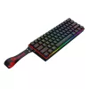 Redragon FIZZ Magnetic Plus 60% RGB Gaming-Tastatur - Schwarz