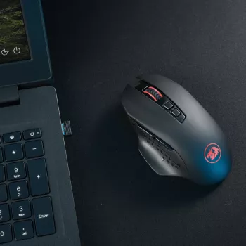 Redragon GAINER M656 Kabellose Gaming-Maus 4000DPI - Schwarz