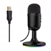 Redragon GM303 PULSAR Gaming-Stream-Mikrofon - Schwarz