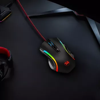 REDRAGON GRIFFIN 7200DPI Gaming-Maus - Schwarz