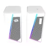 Redragon GS20W ANVIL 3W 2.0 RGB Stereo Desktop PC Lautsprecher - Weiß