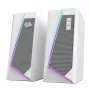 Redragon GS20W ANVIL 3W 2.0 RGB Stereo Desktop PC Lautsprecher - Weiß