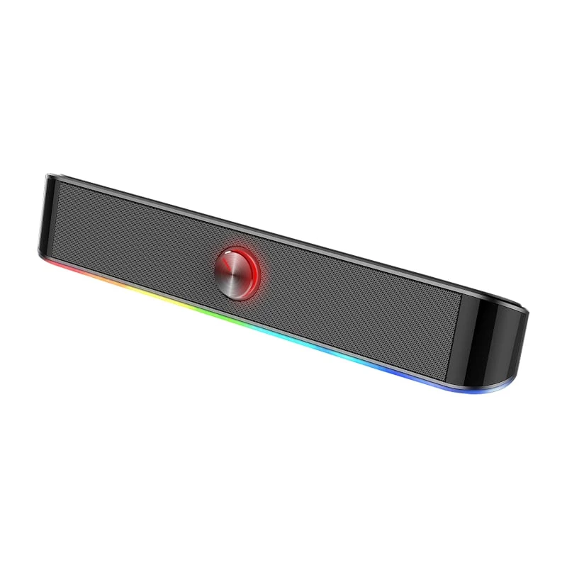 Redragon GS560 Adiemus 2.0 RGB USB/Aux Gaming-Soundbar - Schwarz
