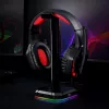 Redragon HA300 Scepter Pro RGB Headset-Ständer mit 4-Port-USB-2.0-Hub