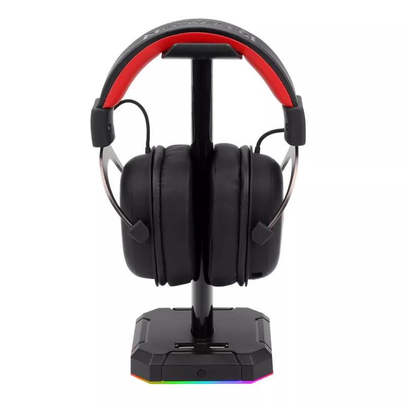 Redragon HA300 Scepter Pro RGB Headset-Ständer mit 4-Port-USB-2.0-Hub