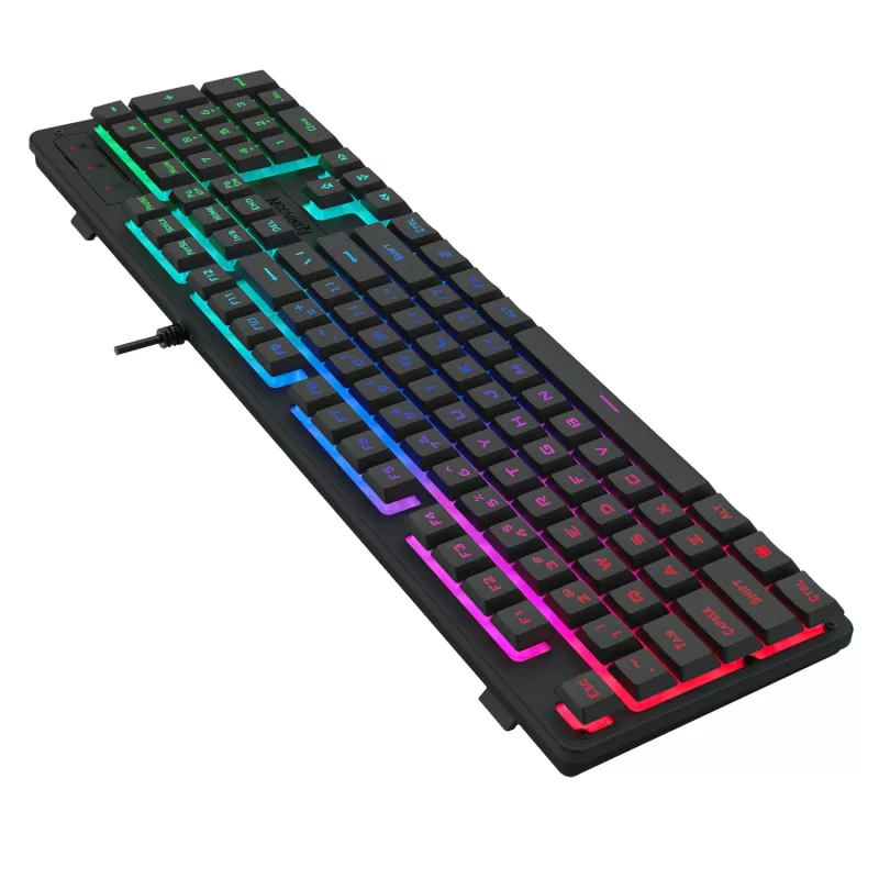 Redragon K521 RGB NETHERBANE 104-Tasten Membran Gaming-Tastatur