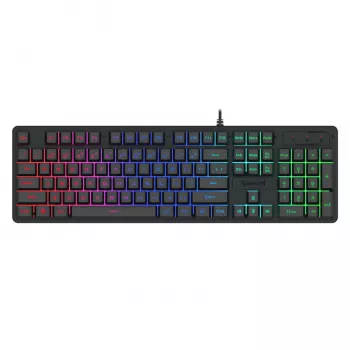 Redragon K521 RGB NETHERBANE 104-Tasten Membran Gaming-Tastatur