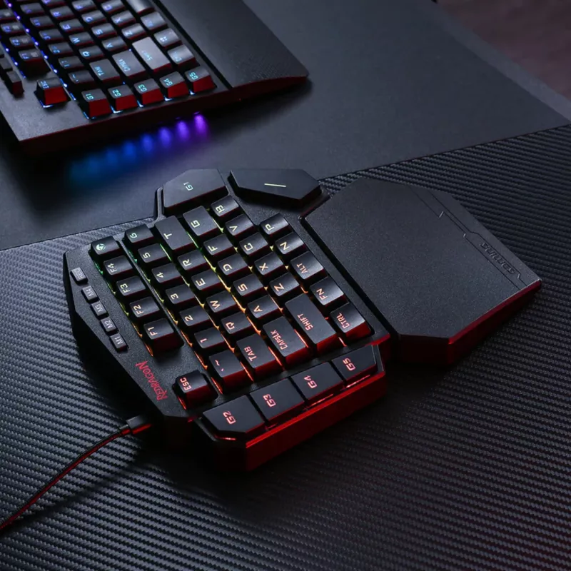 Redragon K585 DITI ELITE PRO RGB 40% Kabellose Mechanische Gaming-Tastatur - Blaue Switches