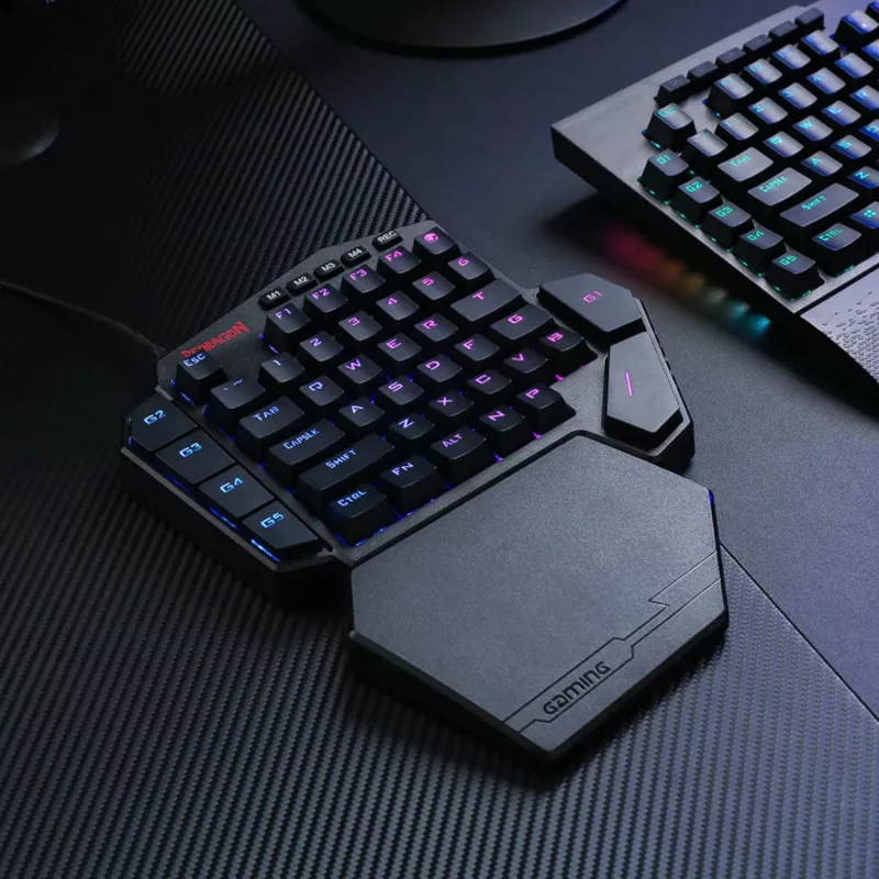 Redragon K585 DITI ELITE PRO RGB 40% Kabellose Mechanische Gaming-Tastatur - Blaue Switches