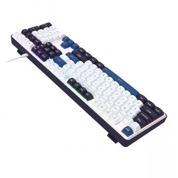 Redragon K689 WYVERN RGB Kabelgebundene Mechanische Tastatur - Weiß/Schwarz