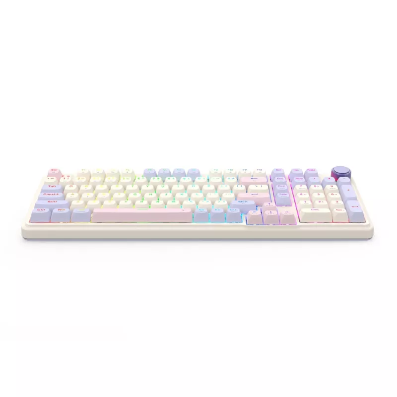 Redragon K768VI-WL Tri-Mode RGB Mechanische Gaming-Tastatur – 100 Tasten Hot-Swappable (Schwarz)