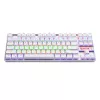 REDRAGON KUMARA Mechanische 87-Tasten RGB-Hintergrundbeleuchtung Gaming-Tastatur - Weiß