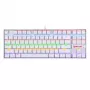 REDRAGON KUMARA Mechanische 87-Tasten RGB-Hintergrundbeleuchtung Gaming-Tastatur - Weiß