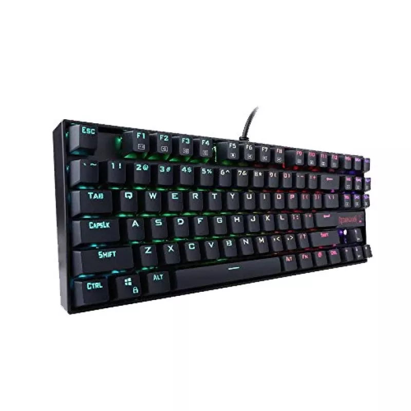 Redragon KUMARA RGB Mechanische Gaming-Tastatur - Tenkeyless 87-Tasten, Outemu Red Switches, RGB-Hintergrundbeleuchtung, Schwarz