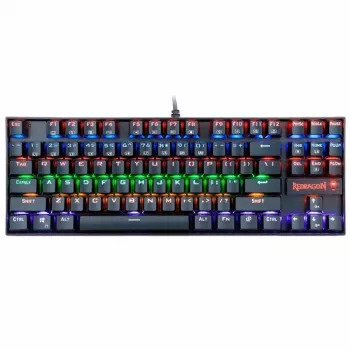 Redragon KUMARA RGB Mechanische Gaming-Tastatur - Tenkeyless 87-Tasten, Outemu Red Switches, RGB-Hintergrundbeleuchtung, Schwarz