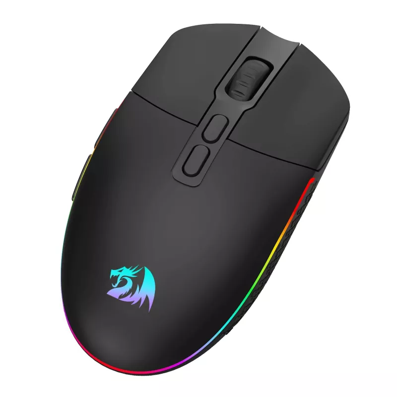 Redragon M719 Pro INVADER 10000DPI 2.4GHz kabellose Gaming-Maus - Schwarz