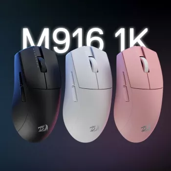 REDRAGON M916 PRO 1K 3-Modus kabellose Gaming-Maus - Pink
