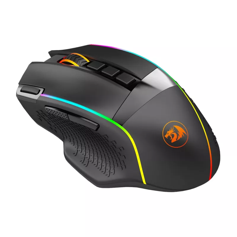 Redragon M991 RGB PRO ENLIGHTENMENT 26000 DPI Tri-Mode kabellose Gaming-Maus - Schwarz