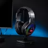 REDRAGON PANDORA H350 RGB Over-Ear Gaming-Headset mit abnehmbarem Mikrofon, 50-mm-Treibern, 3,5-mm-Audio und USB-RGB-Stromversorgung, Schwarz