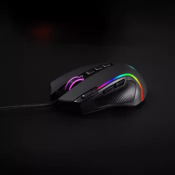 REDRAGON PREDATOR 4000DPI RGB Ergonomische Gaming-Maus - Schwarz