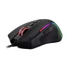 REDRAGON PREDATOR 4000DPI RGB Ergonomische Gaming-Maus - Schwarz
