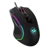 REDRAGON PREDATOR 4000DPI RGB Ergonomische Gaming-Maus - Schwarz