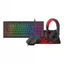 Redragon RD-S149 4-in-1 Gaming-Kombo: RGB-Tastatur, optische Maus, Headset & Mauspad