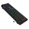 Redragon RM104 PRO VOLCANO RGB kabellose mechanische Gaming-Tastatur - Schwarz