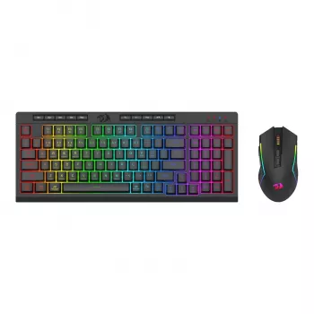 Redragon RYLO PRO S142 Tri-Mode RGB Gaming-Tastatur und Maus Combo