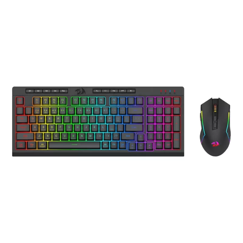 Redragon RYLO PRO S142 Tri-Mode RGB Gaming-Tastatur und Maus Combo