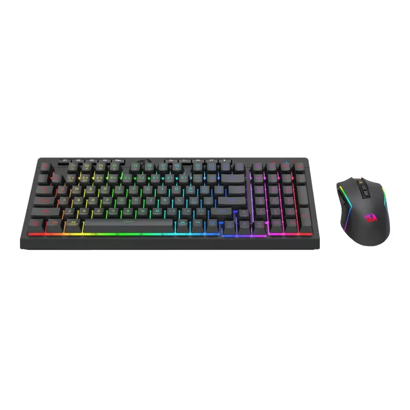 Redragon RYLO PRO S142 Tri-Mode RGB Gaming-Tastatur und Maus Combo