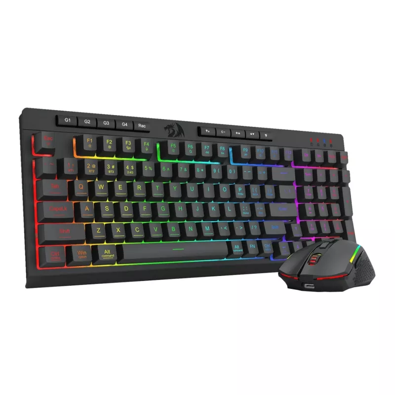 Redragon RYLO PRO S142 Tri-Mode RGB Gaming-Tastatur und Maus Combo