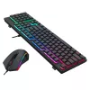 Redragon S107 RGB Gaming Essentials Kabelgebundenes Gaming-Tastatur- und Maus-Set