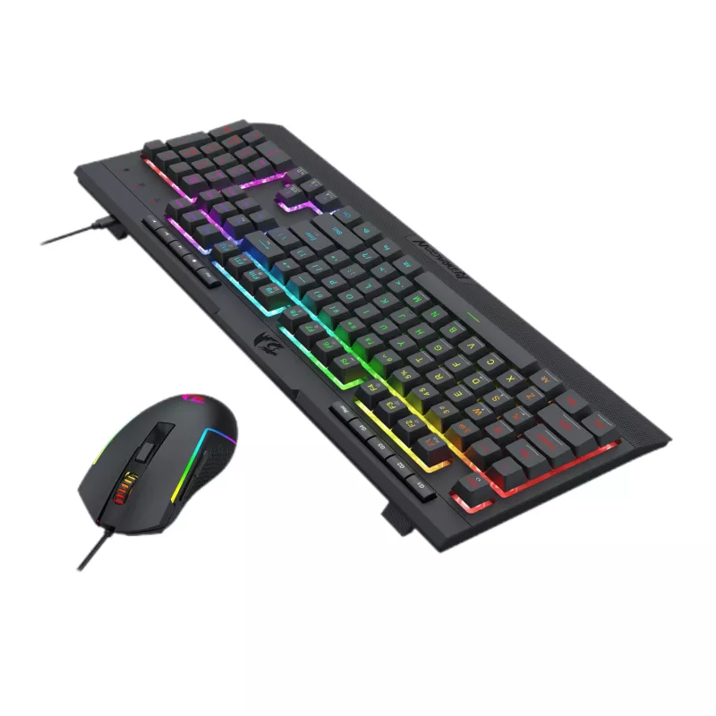 Redragon S151 RGB Gaming-Tastatur- und Maus-Kombo - Schwarz