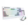 Redragon S151 Kabelgebundenes RGB Gaming-Tastatur- und Maus-Set - Weiß und Grau