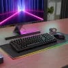 Redragon S162 RGB 3-Modus Wireless Mechanische Gaming Tastatur und Maus Combo - Schwarz