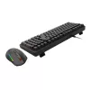 Redragon S162 RGB 3-Modus Wireless Mechanische Gaming Tastatur und Maus Combo - Schwarz