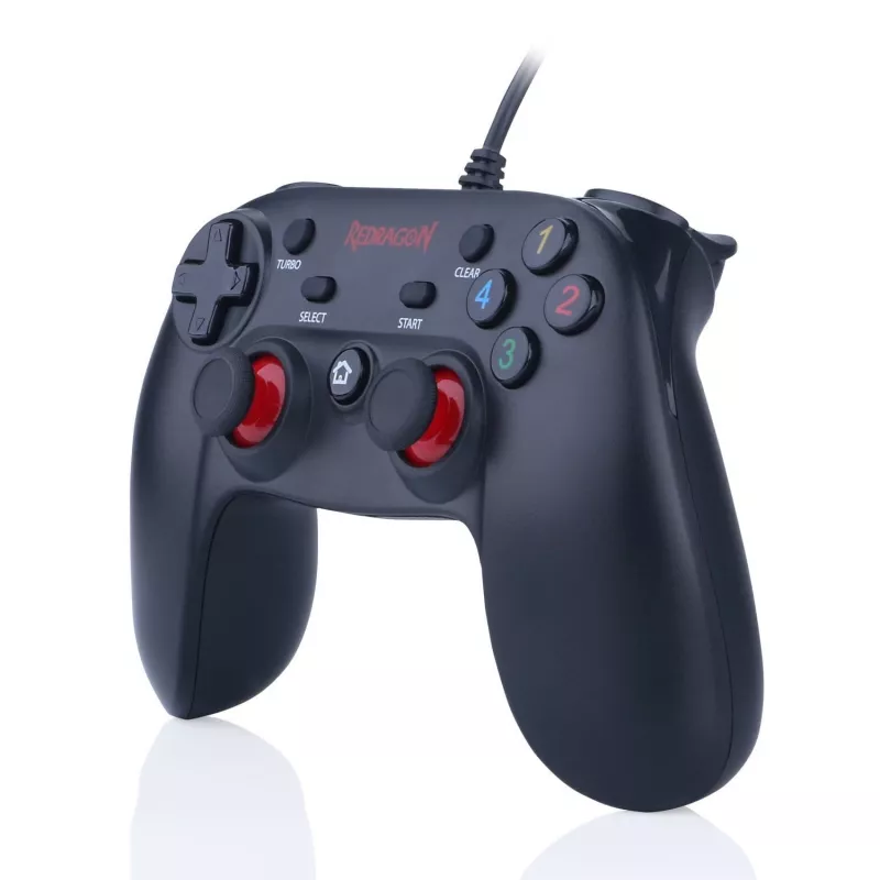 REDRAGON SATURN Kabelgebundener X/D-Input PC-Controller Schwarz