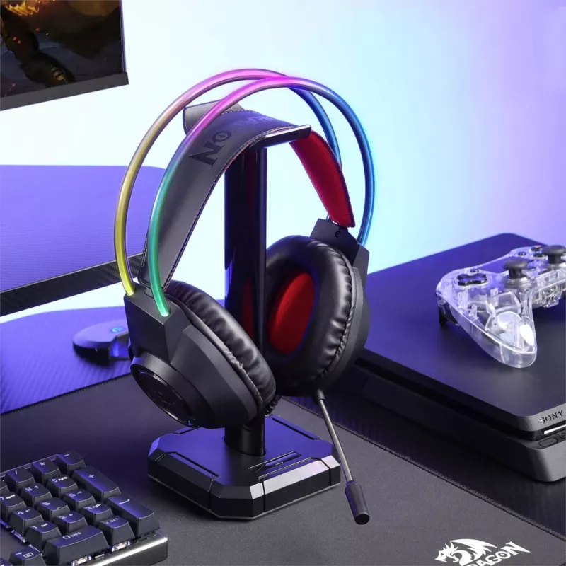 Redragon SCREAM Over-Ear RGB Gaming-Headset - Schwarz