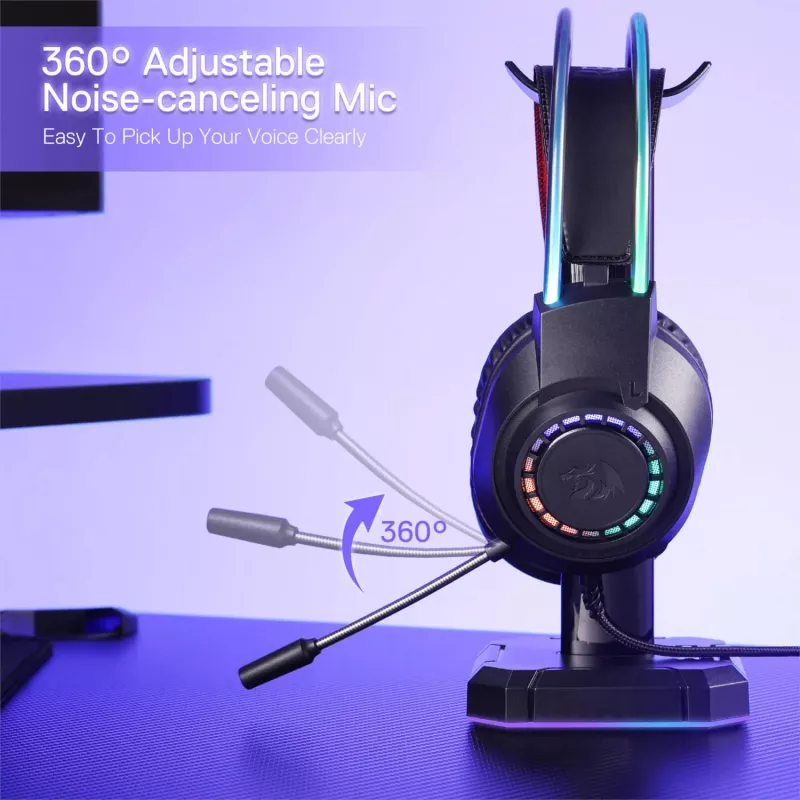 Redragon SCREAM Over-Ear RGB Gaming-Headset - Schwarz